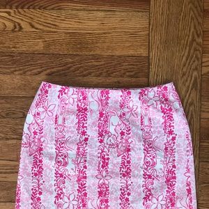 Vintage Lilly Pulitzer pink skirt